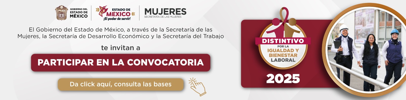 Convocatoria “Distintivo por la Igualdad y Bienestar Laboral 2025”